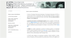 Desktop Screenshot of centroipnosi.it